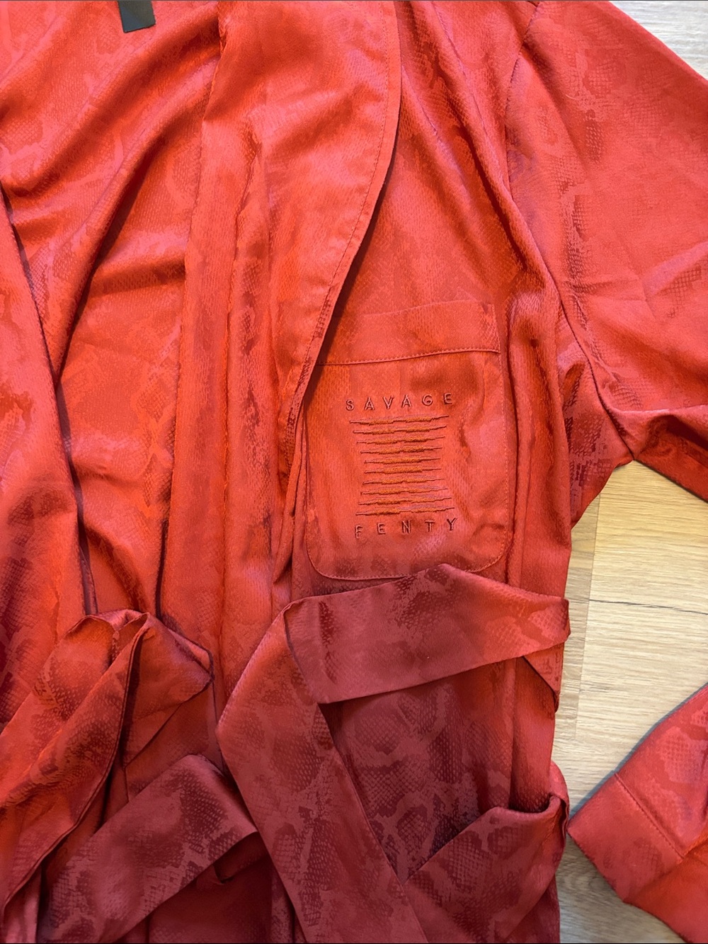 Burnt Orange Robe - Unisex - Picture 5 of 5
